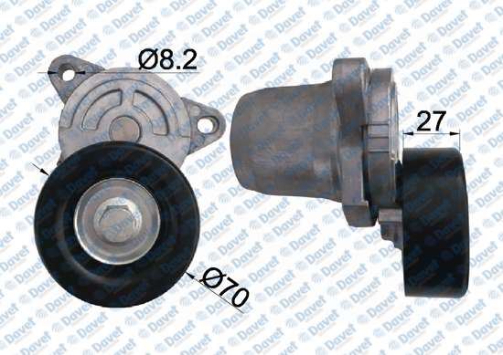 GMB GAT 10050 Alternator Gergi Rulmani Kutuklu Komple Accent Ii Elantra (02 05) Getz (03 05) 1,5crdi I30 (08 ) 2,0